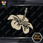 Hibiscus Hawaiian Tropical Aloha Silhouette Flower Floral  Decals Stickers Vinyl - Image 23