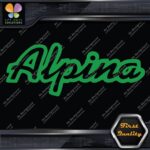 Compatible Alpina Snowmobiles Utility Working Snow Name Decals Stickers Vinyl - Image 14
