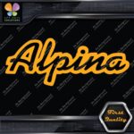 Compatible Alpina Snowmobiles Utility Working Snow Name Decals Stickers Vinyl