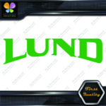 Compatible LUND Boats Fishing Hunting Marine Name Logo Vinyls Decals Stickers - Image 12