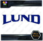 Compatible LUND Boats Fishing Hunting Marine Name Logo Vinyls Decals Stickers - Image 7