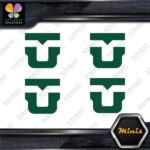 Compatible Union Bindings Snowboards U Pack of 4 MINI SIZE Decals Stickers Vinyl - Image 16