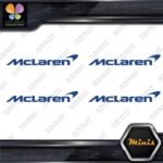 Compatible McLaren Sports Car Name Pack of 4 MINI SIZE Decals Stickers Vinyl - Image 11