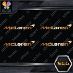 Compatible McLaren Sports Car Name Pack of 4 MINI SIZE Decals Stickers Vinyl - Image 19