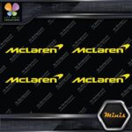 Compatible McLaren Sports Car Name Pack of 4 MINI SIZE Decals Stickers Vinyl - Image 6