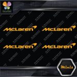 Compatible McLaren Sports Car Name Pack of 4 MINI SIZE Decals Stickers Vinyl - Image 7