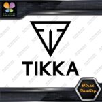 Compatible Tikka Riffles Firearms Triangle Name Hunting Decals Stickers Vinyl
