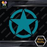 Army Star in Circle Emblem Military US Logo Trucks Cars Decals Stickers Vinyl - Image 14