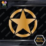 Army Star in Circle Emblem Military US Logo Trucks Cars Decals Stickers Vinyl - Image 17