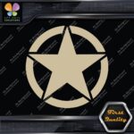 Army Star in Circle Emblem Military US Logo Trucks Cars Decals Stickers Vinyl - Image 23