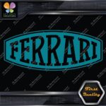 Compatible Ferrari Vintage Oval Sports Cars JDM Racing Vinyl Decals Stickers - Image 12