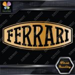 Compatible Ferrari Vintage Oval Sports Cars JDM Racing Vinyl Decals Stickers - Image 16