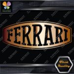 Compatible Ferrari Vintage Oval Sports Cars JDM Racing Vinyl Decals Stickers - Image 18