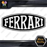 Compatible Ferrari Vintage Oval Sports Cars JDM Racing Vinyl Decals Stickers - Image 3