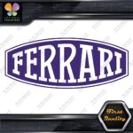 Compatible Ferrari Vintage Oval Sports Cars JDM Racing Vinyl Decals Stickers - Image 21