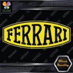 Compatible Ferrari Vintage Oval Sports Cars JDM Racing Vinyl Decals Stickers - Image 6