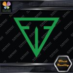 Compatible Tikka Riffles Firearms Hunting Triangle LogoDecals Stickers Vinyl - Image 14