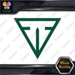 Compatible Tikka Riffles Firearms Hunting Triangle LogoDecals Stickers Vinyl - Image 16