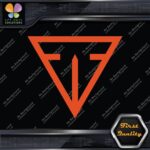 Compatible Tikka Riffles Firearms Hunting Triangle LogoDecals Stickers Vinyl