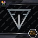 Compatible Tikka Riffles Firearms Hunting Triangle LogoDecals Stickers Vinyl - Image 18