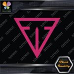 Compatible Tikka Riffles Firearms Hunting Triangle LogoDecals Stickers Vinyl - Image 20