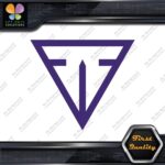 Compatible Tikka Riffles Firearms Hunting Triangle LogoDecals Stickers Vinyl - Image 22