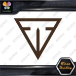 Compatible Tikka Riffles Firearms Hunting Triangle LogoDecals Stickers Vinyl - Image 23