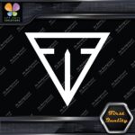 Compatible Tikka Riffles Firearms Hunting Triangle LogoDecals Stickers Vinyl - Image 4