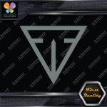 Compatible Tikka Riffles Firearms Hunting Triangle LogoDecals Stickers Vinyl - Image 5