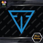 Compatible Tikka Riffles Firearms Hunting Triangle LogoDecals Stickers Vinyl - Image 10