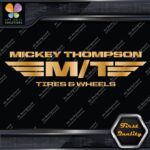 Compatible with Mickey Thompson Tires and Wheels logo JDM Vinyl Decals Stickers - Image 17