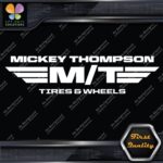 Compatible with Mickey Thompson Tires and Wheels logo JDM Vinyl Decals Stickers - Image 4