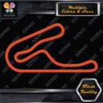 Tsukuba Circuit Raceway Track Map Only JDM Tuning Racing Decals Stickers Vinyl - Image 7