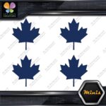 Canadian Maple Leaf Only Canada Emblem Pack of 4 MINI SIZE Decals Stickers Vinyl - Image 11