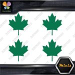 Canadian Maple Leaf Only Canada Emblem Pack of 4 MINI SIZE Decals Stickers Vinyl - Image 14