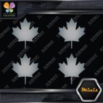 Canadian Maple Leaf Only Canada Emblem Pack of 4 MINI SIZE Decals Stickers Vinyl - Image 17