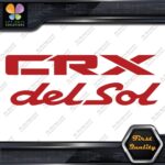Compatible Honda CRX DelSol Del Sol Cars Tuning JDM Vinyl Decals Stickers