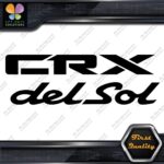 Compatible Honda CRX DelSol Del Sol Cars Tuning JDM Vinyl Decals Stickers - Image 3