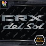 Compatible Honda CRX DelSol Del Sol Cars Tuning JDM Vinyl Decals Stickers - Image 4