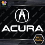 Compatible Acura Logo Over Name Emblem JDM Cars Trucks Decals Stickers Vinyl - Image 3