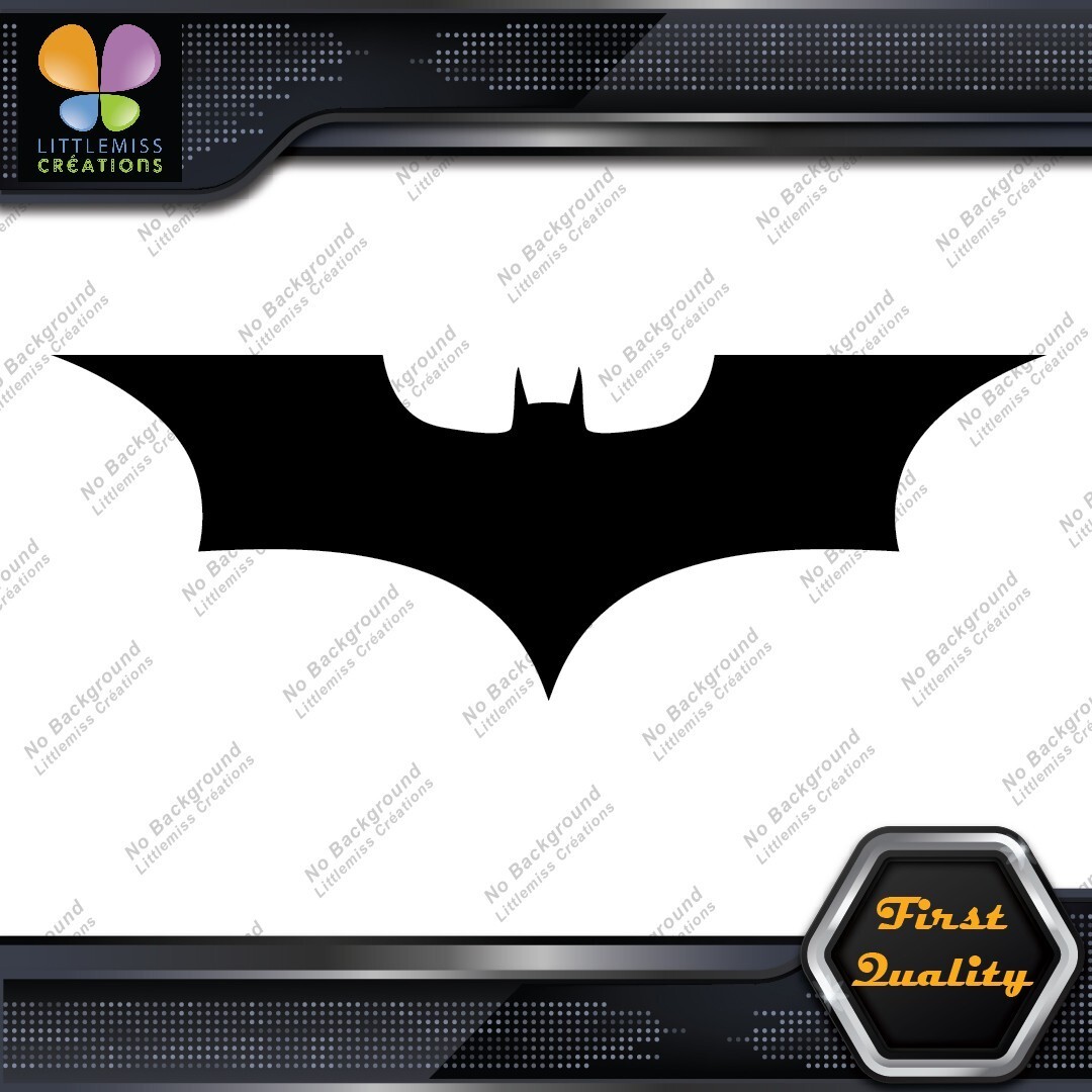 Compatible Batman Emblem Logo Super Hero Bat Silhouette Decals Stickers Vinyl 277073564867 Compatible Batman Emblem Logo Super Hero Bat Silhouette Decals Stickers Vinyl - Image 1
