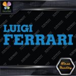 Compatible Luigi Ferrari Luxury Sports Cars Tuning Racing Vinyl Decals Stickers - Image 11
