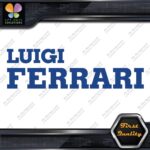 Compatible Luigi Ferrari Luxury Sports Cars Tuning Racing Vinyl Decals Stickers - Image 12