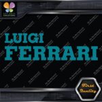 Compatible Luigi Ferrari Luxury Sports Cars Tuning Racing Vinyl Decals Stickers - Image 14