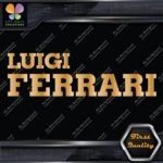 Compatible Luigi Ferrari Luxury Sports Cars Tuning Racing Vinyl Decals Stickers - Image 18