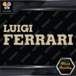 Compatible Luigi Ferrari Luxury Sports Cars Tuning Racing Vinyl Decals Stickers - Image 23