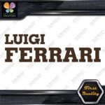 Compatible Luigi Ferrari Luxury Sports Cars Tuning Racing Vinyl Decals Stickers - Image 24