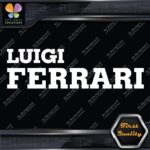 Compatible Luigi Ferrari Luxury Sports Cars Tuning Racing Vinyl Decals Stickers - Image 5