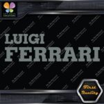Compatible Luigi Ferrari Luxury Sports Cars Tuning Racing Vinyl Decals Stickers - Image 6