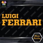 Compatible Luigi Ferrari Luxury Sports Cars Tuning Racing Vinyl Decals Stickers - Image 8